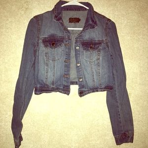 Cropped Jean Jacket